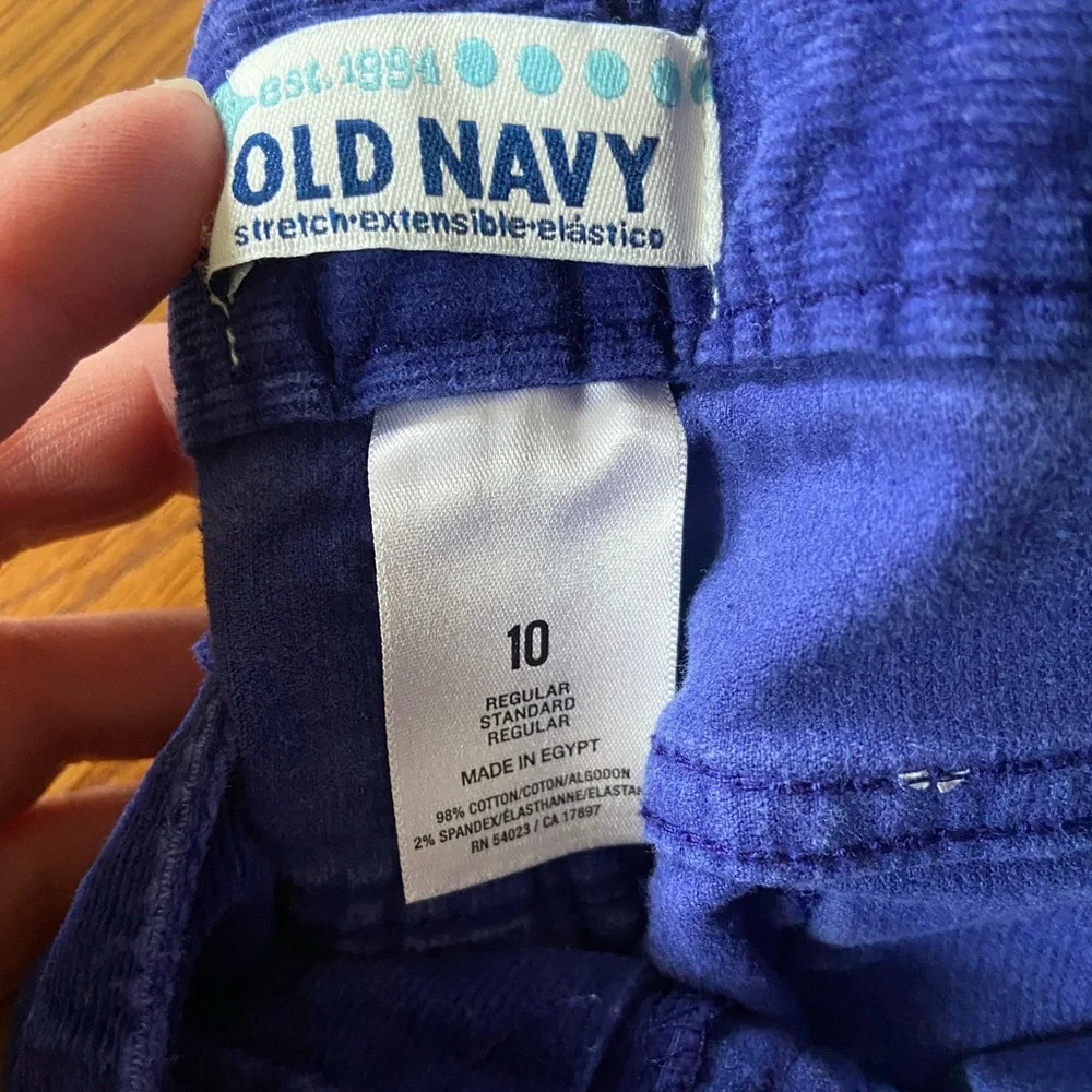Old Navy Girls Size 10 Corduroy Pants